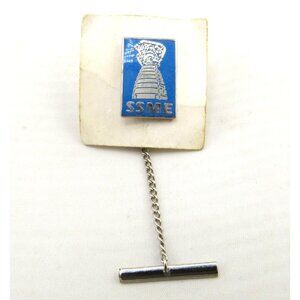 Rocketdyne SSME Enamel Space Shuttle Main Engine Lapel  NASA